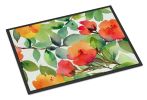 NEW Connecticut Mountain Laurels in Watercolor Doormat Front Door Mat Indoor Outdoor Rugs for Entryway, Non Slip Washable Low Pile, 18H X 27W